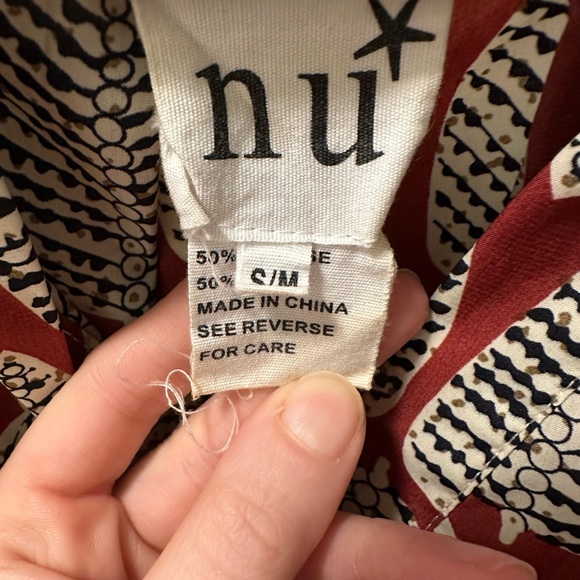 NU Draped Dress | Size S - Picture 3 of 6